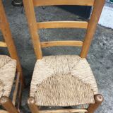 Pair of brutalist chairs