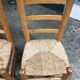 Paire de chaises brutaliste