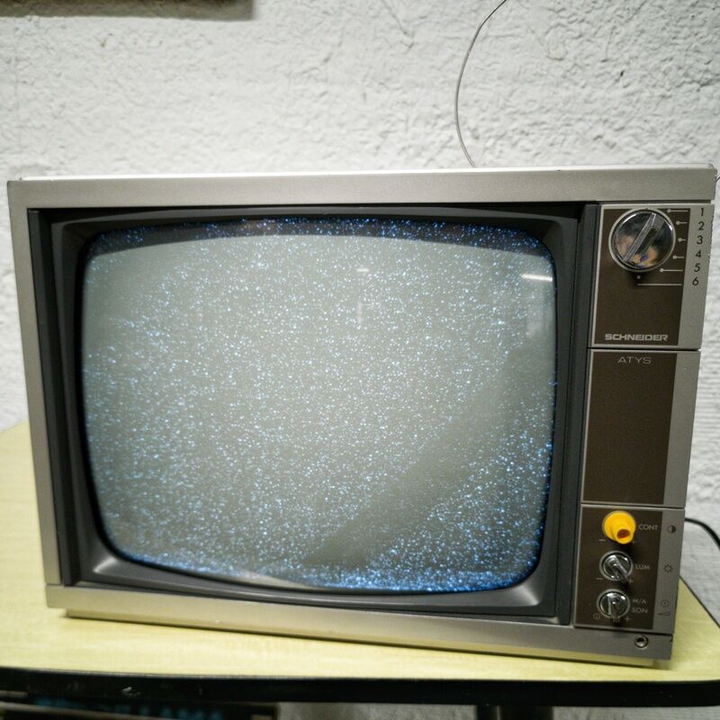Schneider portable vintage TV