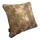 Coussin  jacquard doré 40x40