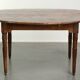 Table de ferme antique française ovale/ronde du 19ème siècle