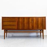 Vintage Walnut Sideboard From Bfm, Poland, 1960s
