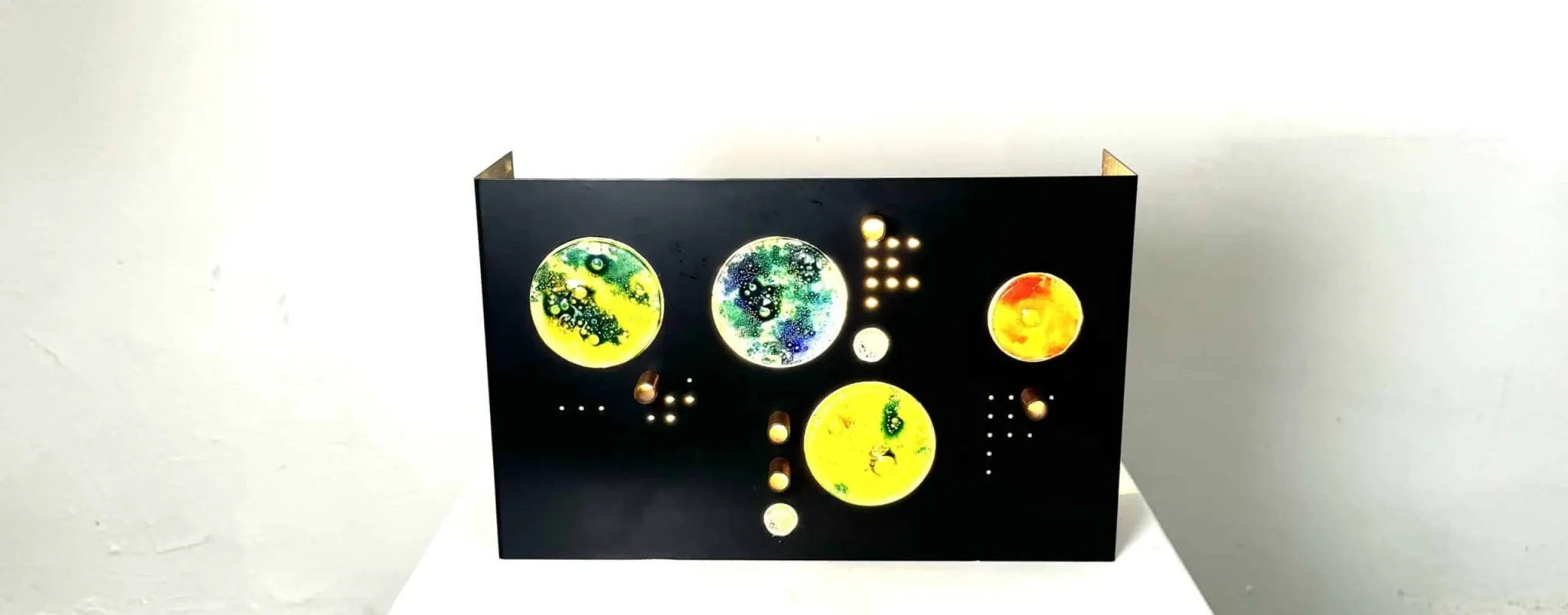 C-1701 Collage Wall Lamp By Willem Van Oyen For Raak Amsterdam, The Netherlands 1960S