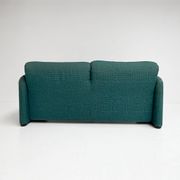 Maralunga sofa with footstool by Vico Magistretti for Cassina, 1970s