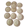 Set of 12 Deep Plates Saint Amand Model 4054
