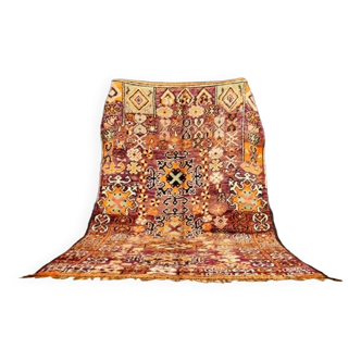 Tapis berbère marocain Boujaad vintage 355 x 215 cm Excellent état