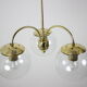 Mid-century chandelier Kamenický Šenov, 1980