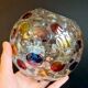 Vase Boule “Nemo” en Verre Soufflé Tchèque