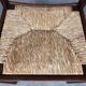 6 chairs rush Wenge Brutalist Mid Century