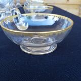 43-piece crystal service