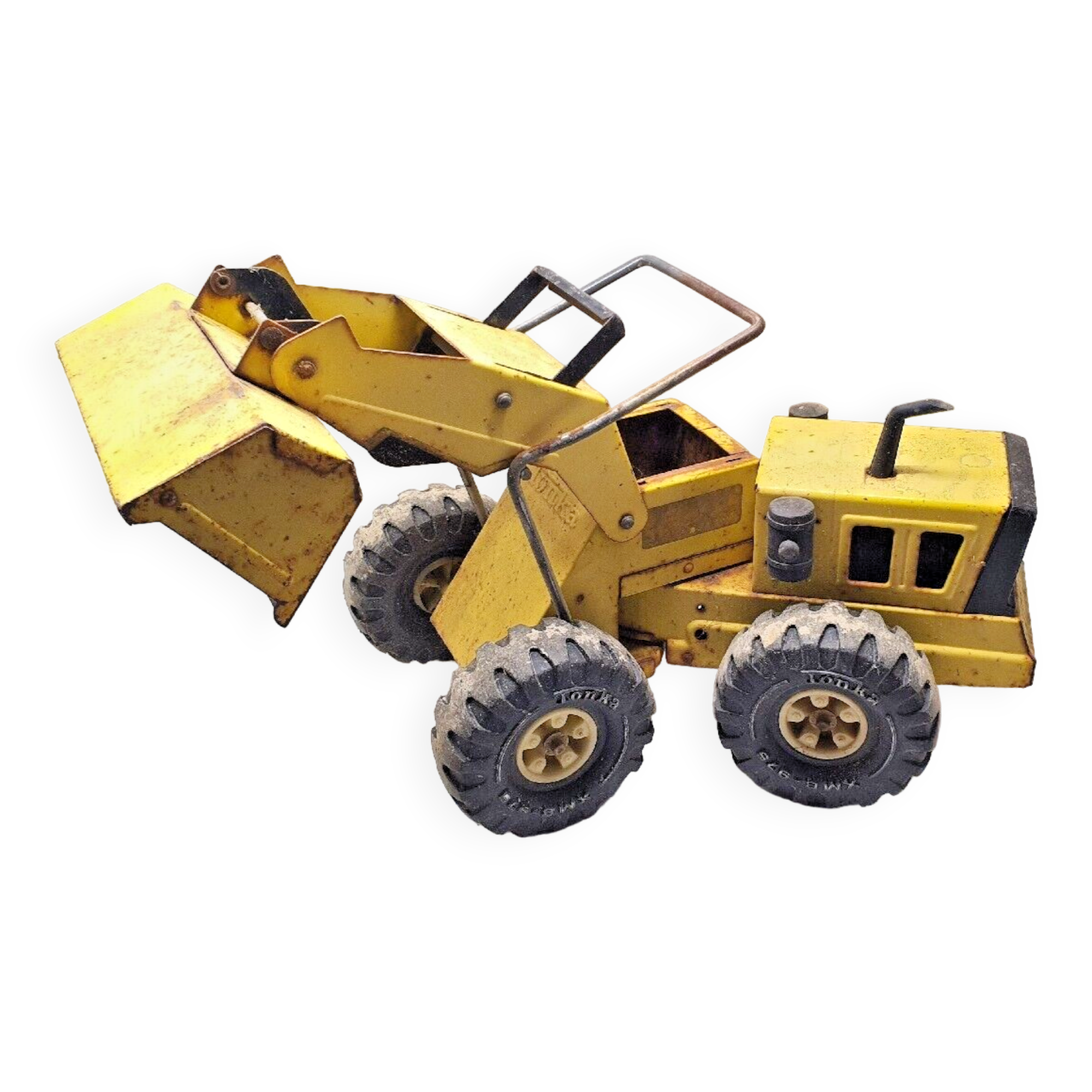 Old front loader truck tonka xmb 975 80s vintage