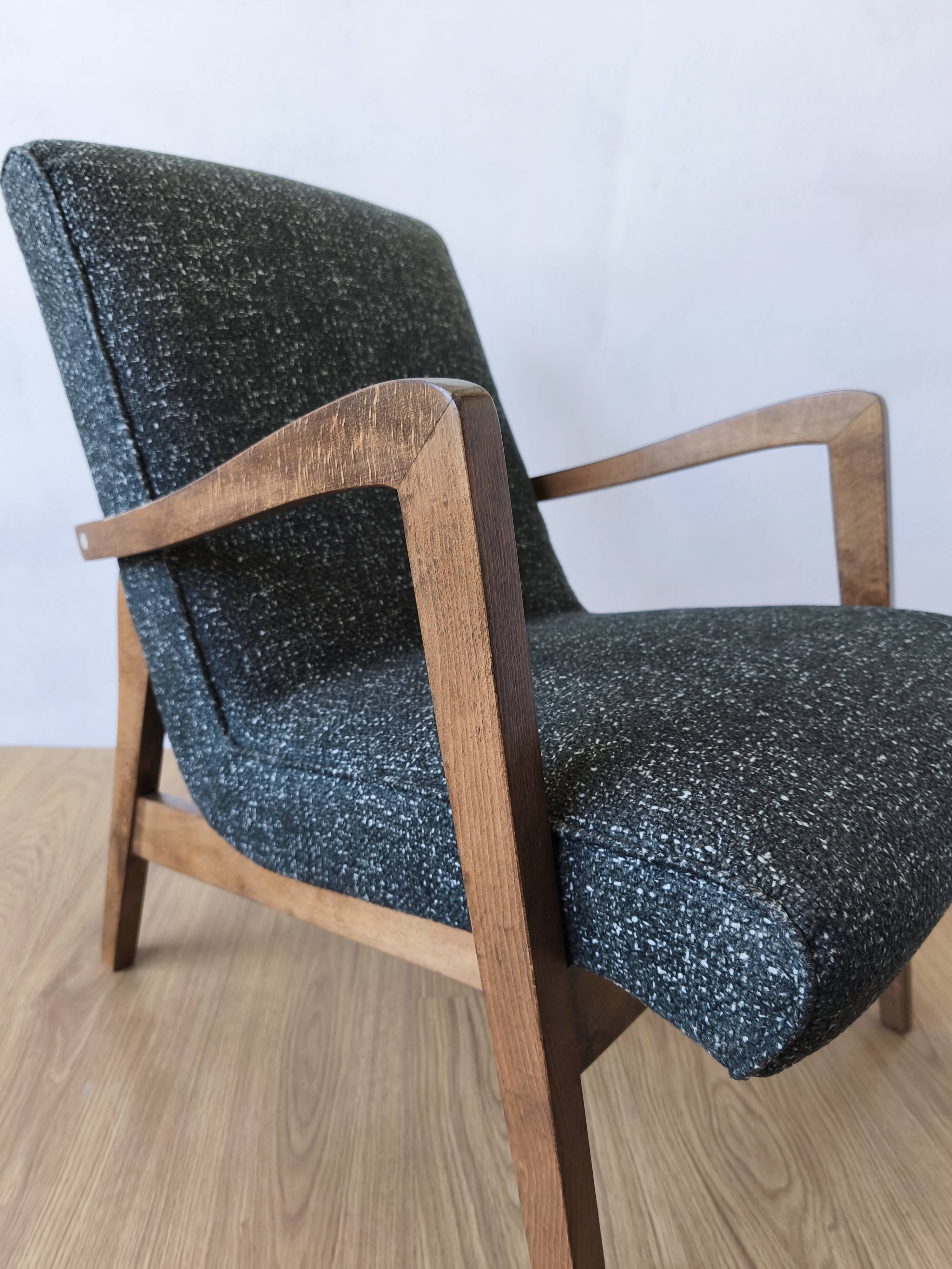 Fauteuil design type 300-138 Pologne années 70.