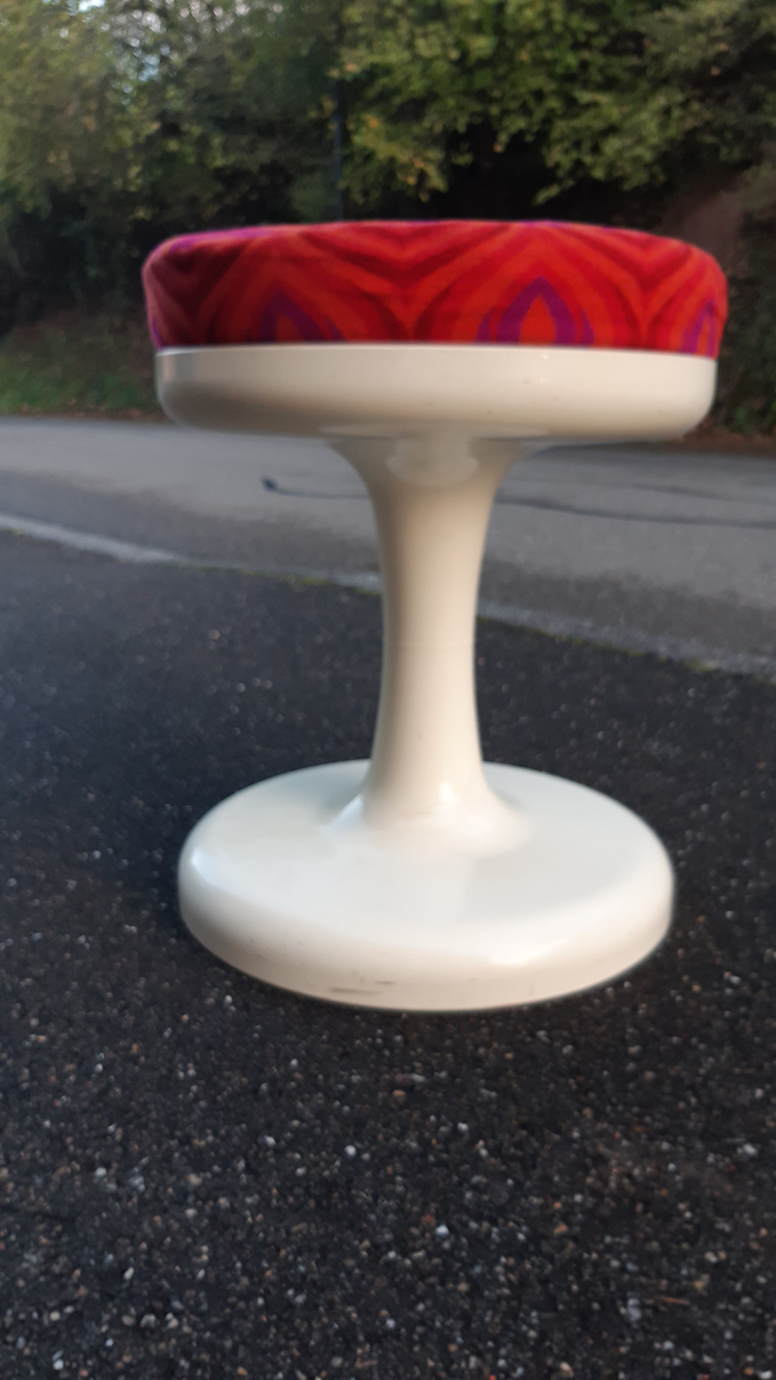 Space stool age by Friedrich Stuckenbröker for Lockhausen Plastik Germany 1960s