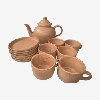 Coffee service in sandstone