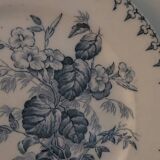 Assiette plate Sarreguemines 1930