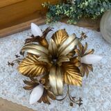 Florentine Style Ceiling Light – Circa 1950 – Attributed to Biasca Italy