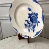 Plat rond Digoin Sarreguemines modèle Corsica années 40