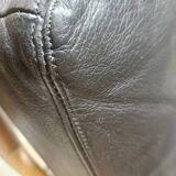 Pair of 1970s leather armchairs