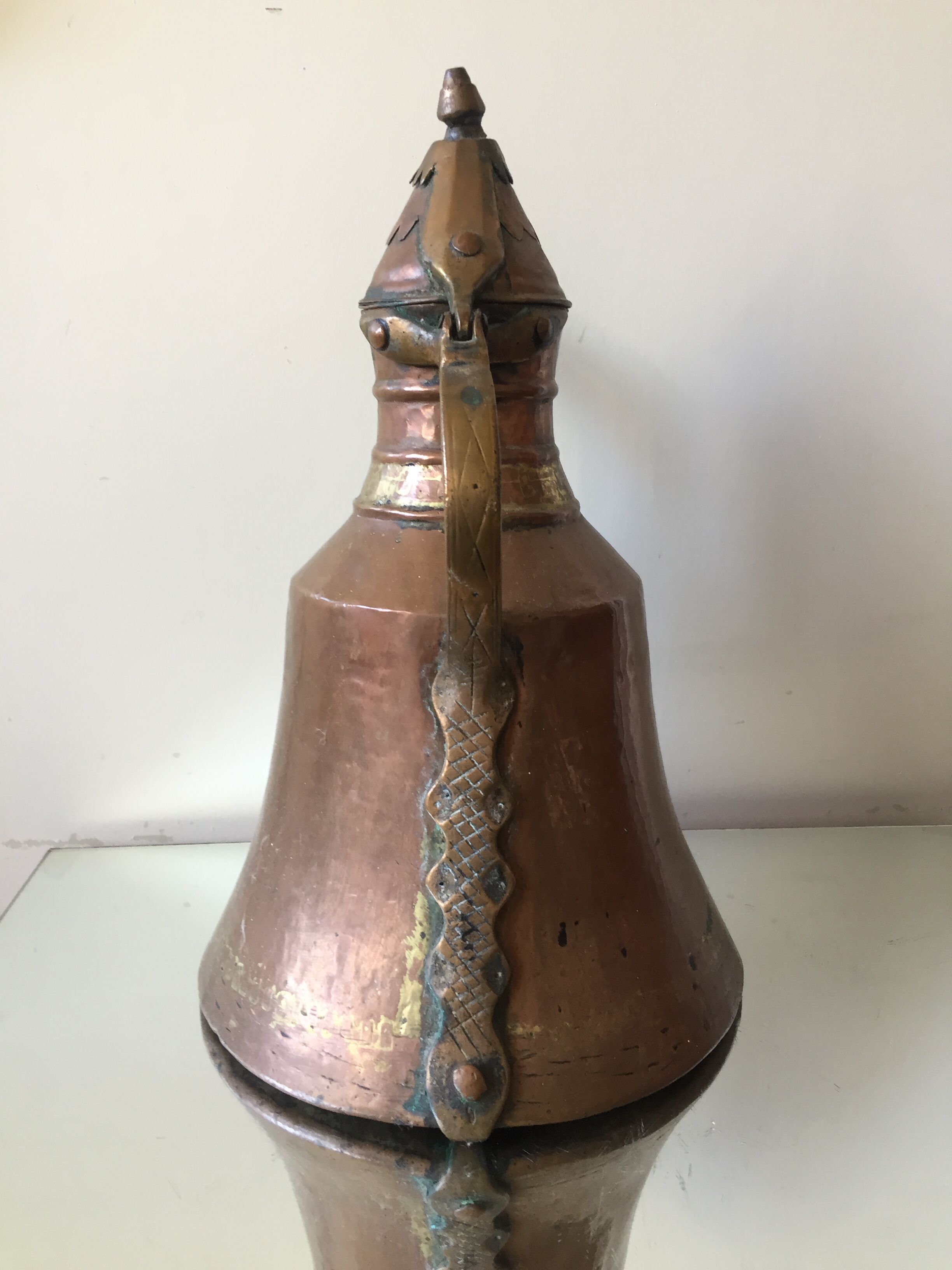 Islamit art ottoman copper ewer