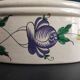 Antique serving plate, or "jardinière" from the faience of La Rochelle, 18th
