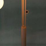Minimalist floor lamp cascade space age white