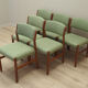 Set of six teak chairs, Danish design, 70s, production: Denmark