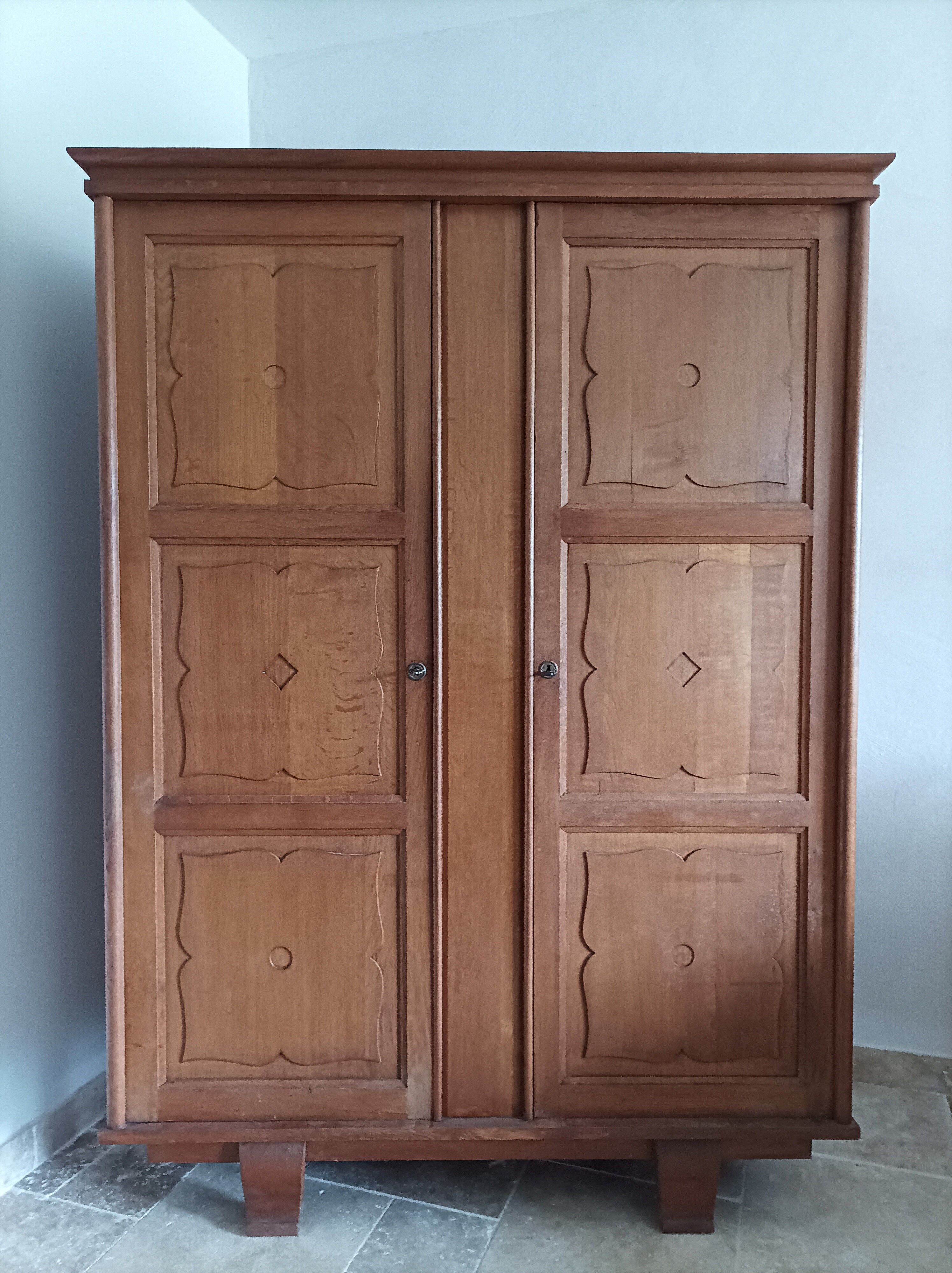 Vintage oak cabinet