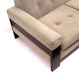 Vintage Brutalist 2-person sofa made in the 1970s