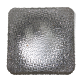 Plafonnier verre vintage années 70