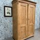 Grande armoire anglaise en pin massif (rénovée)