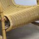 Paire de fauteuils vintage en osier et bambou, 1960