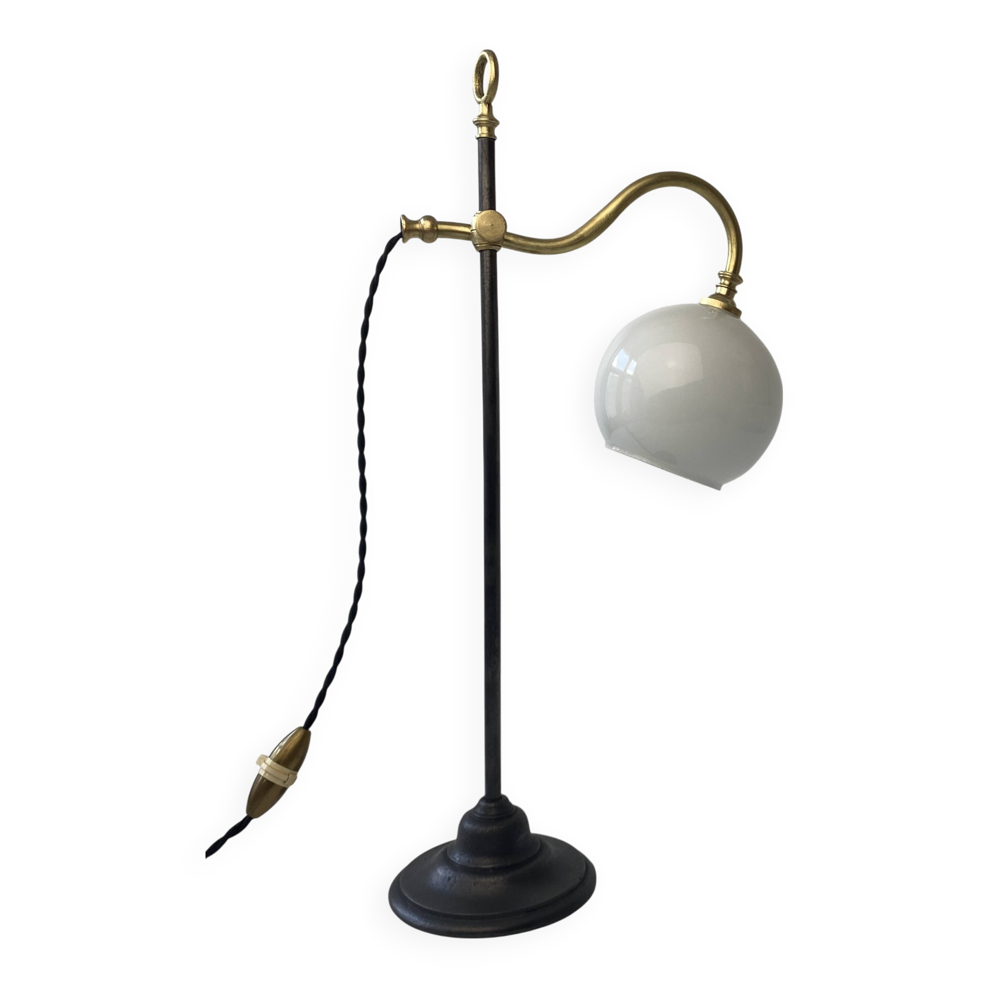 Antique vintage up and down desk lamp