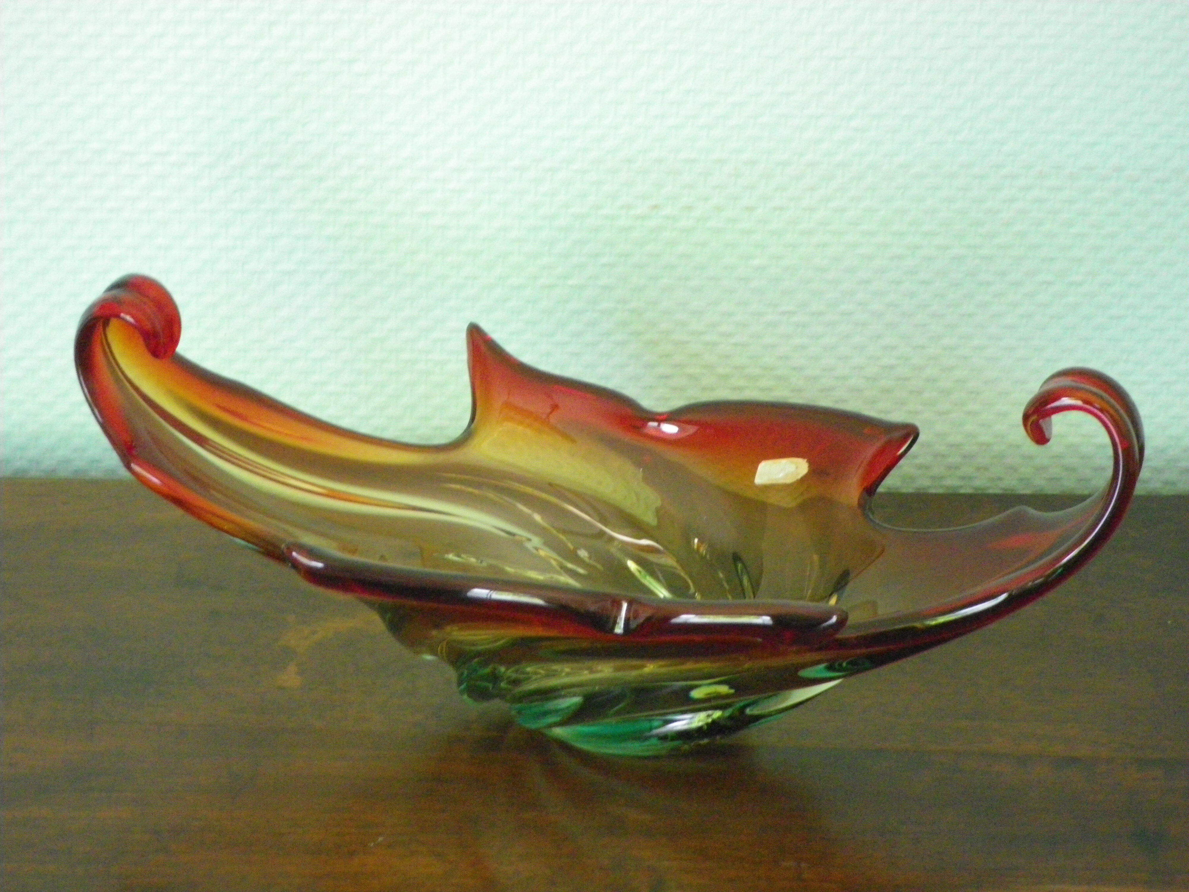 Fruit or decoration cup Murano glass