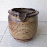 Stoneware pitcher