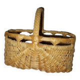 handcrafted wicker basket