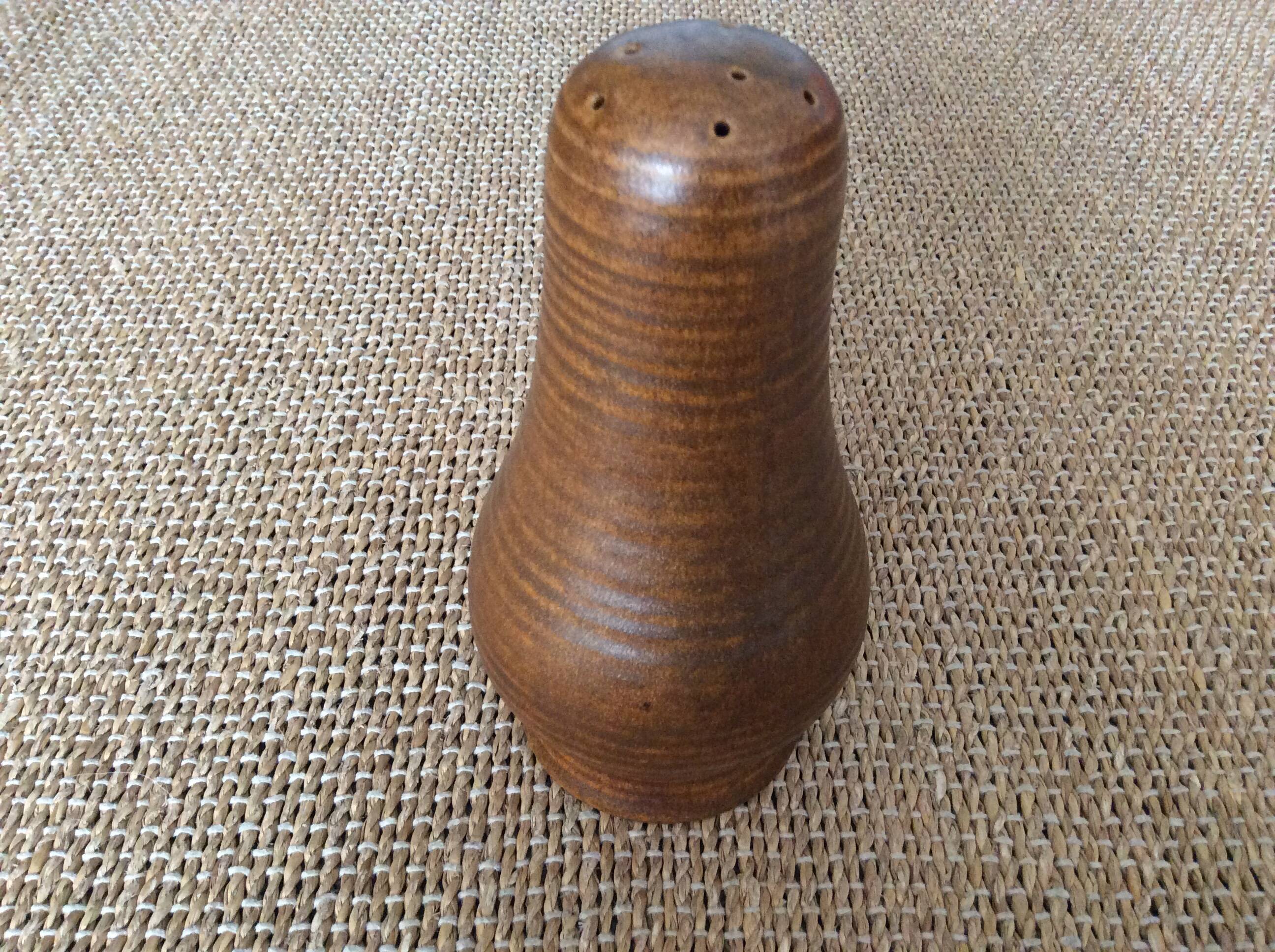 Stoneware sugar bowl