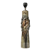 Ceramic lamp base signed Alain GIREL – H. 52 cm