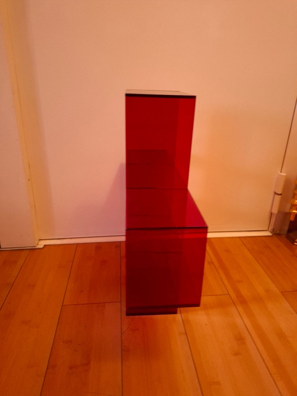 Vintage shelf from the 80s.