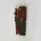 Vintage wall mask of Brazilian popular art by MOURA in clay.