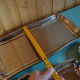 Set stainless steel trays, Jean Couzon