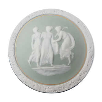 Bonbonnière signée Camille Tharaud en porcelaine de Limoges