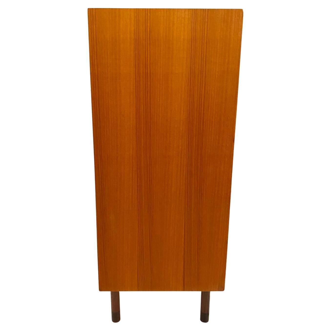 Midcentury Modern, Beech wood cabinet,  FARAM, Italy 1960 's