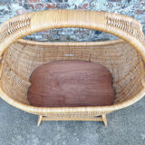 Vintage baby bed designed by Dirk Van Sliedregt for Gebroeders Jonkers, be