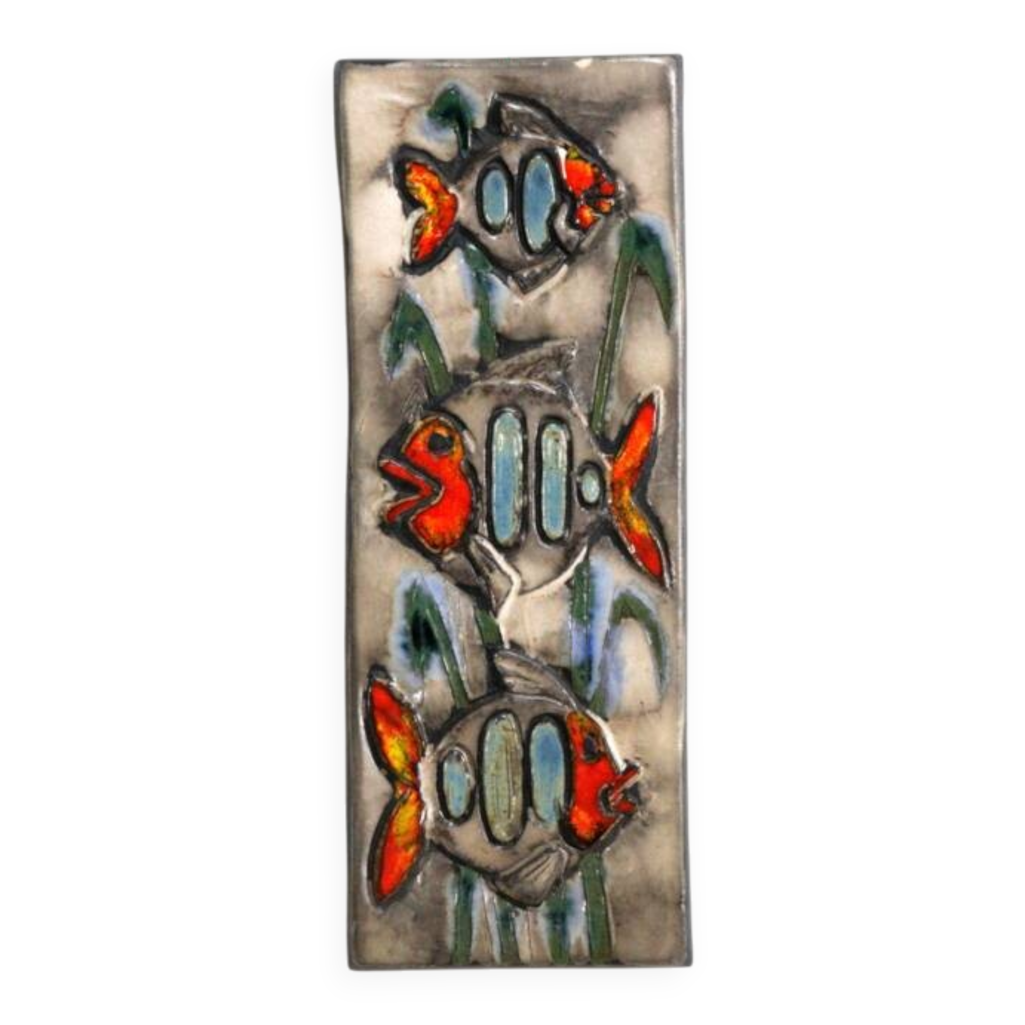 Ruscha wall tile 'Fish'
