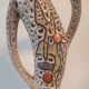 Sculptural ceramic vase (43 cm) marius bessone vallauris (1955-19