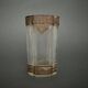 Vase soliflore 1900 ornementé d'une galerie en laiton style Louis XVI