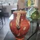 Vintage Italian ceramic handcrafted vase