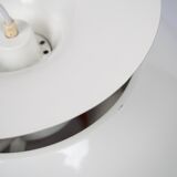 Lampe suspendue vintage danoise Jutlandia par Jorgen Hoj, Holmegaard, années 1970