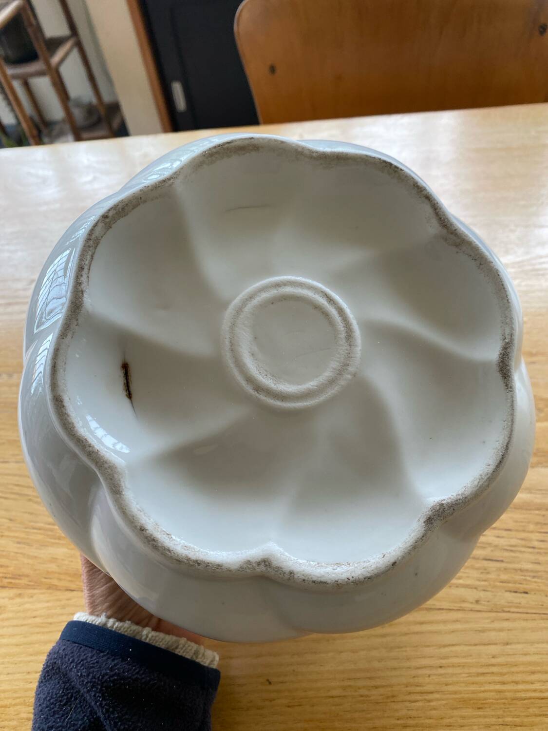 Vase porcelaine blanche