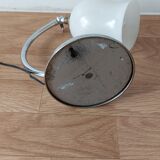 Art Deco chrome ball lamp.